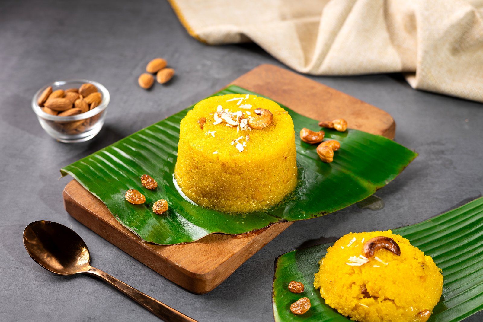 Swiggy and Zomato menu photography of pineapple sheera dessert by Layers Food Studio, Andheri West Mumbai